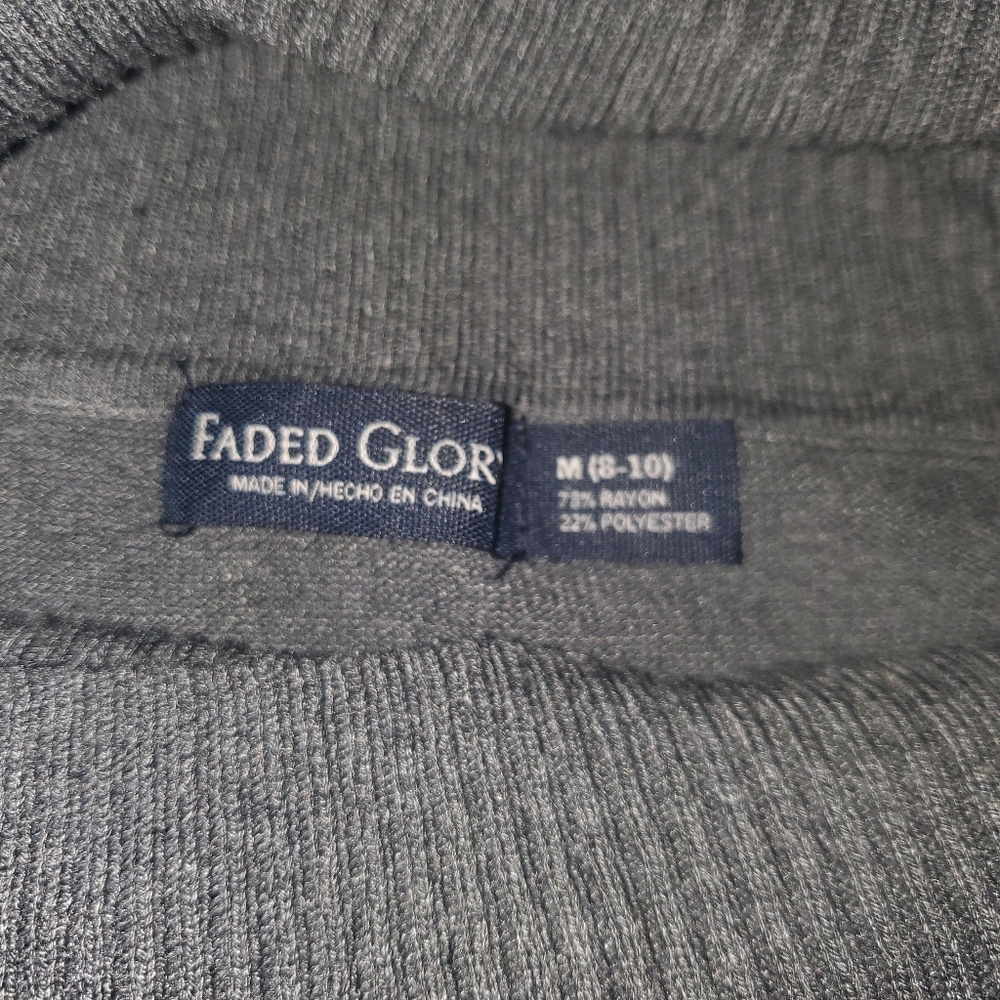 Faded Glory Cowl Neck Sweater Dress - Picture 5 of 6